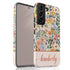 Custom Name Boho Chic Paradise Floral Galaxy Case
